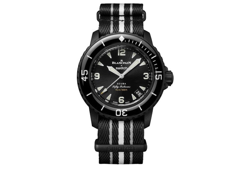 Blancpain Scuba Fifty Fathoms 腕時計 Bioceramic Scuba Fifty Fathomsコレクション - Blancpain X Swatch
