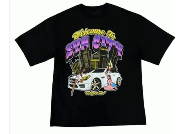 SYNAWORLD SYNA SYN CITY GRAPHIC TEE (BLACK) – Court Order