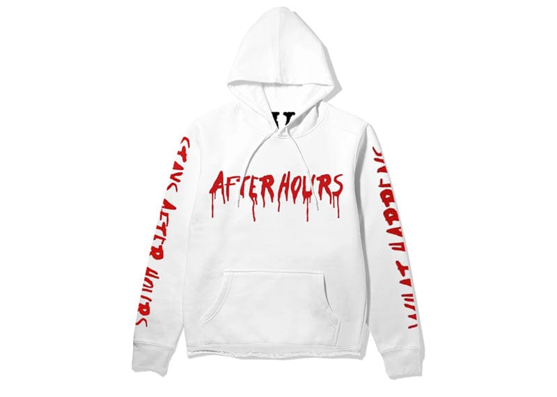 The Weeknd x Vlone What Happens After Hours Pullover Hood White Court Order