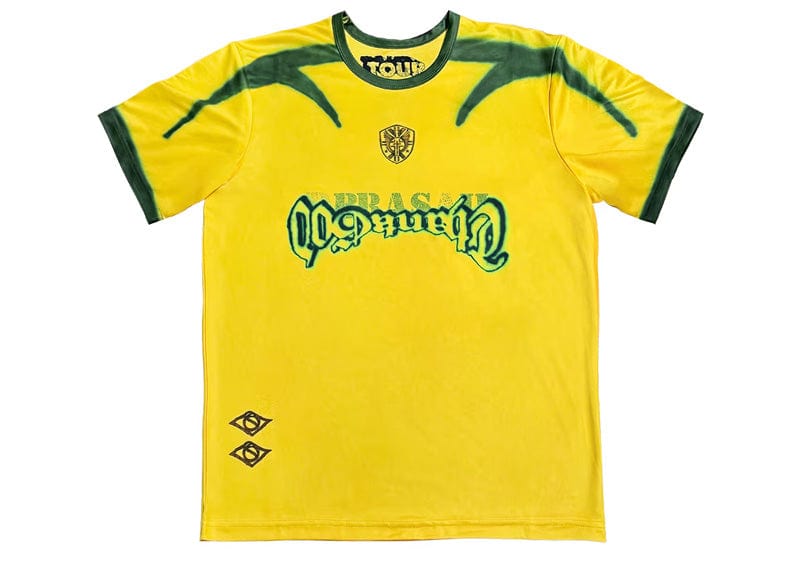 Travis Scott Brazil Soccer Jersey Yellow – Court Order
