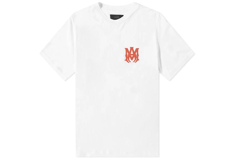 Amiri MA Logo T-shirt White Red – Court Order