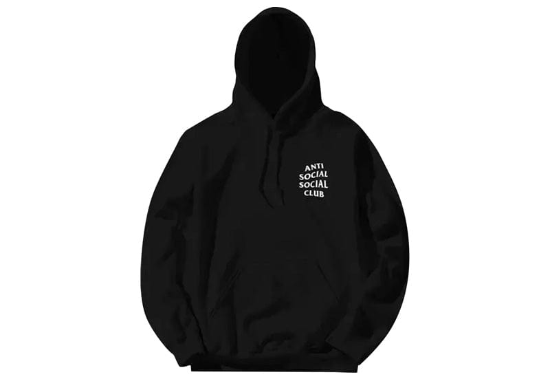 Anti Social Social Club Kkoch Hoodie Black – Court Order