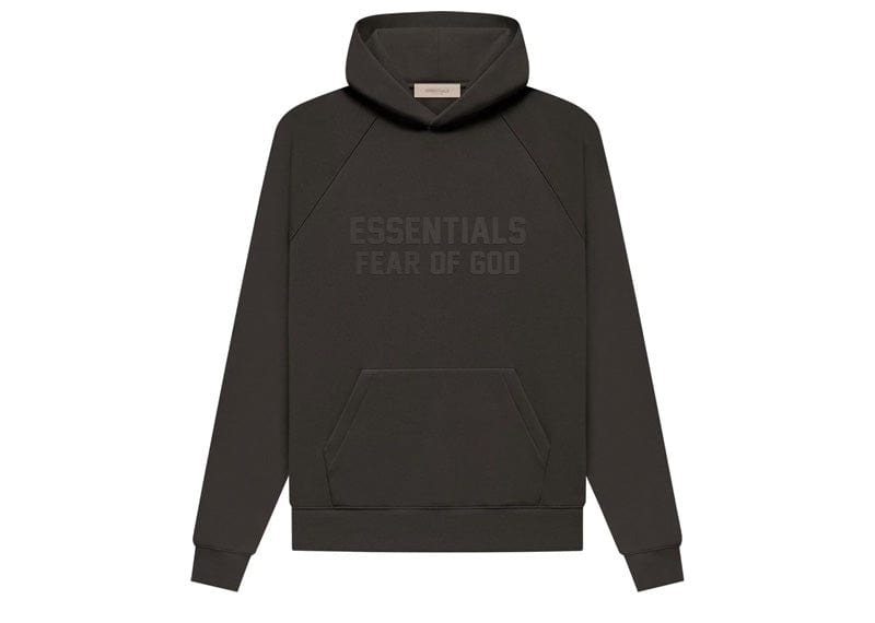Fear of God Essentials Hoodie Off Black – Court Order