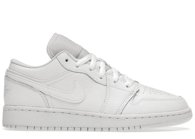 Air jordan 1 hot sale low white junior