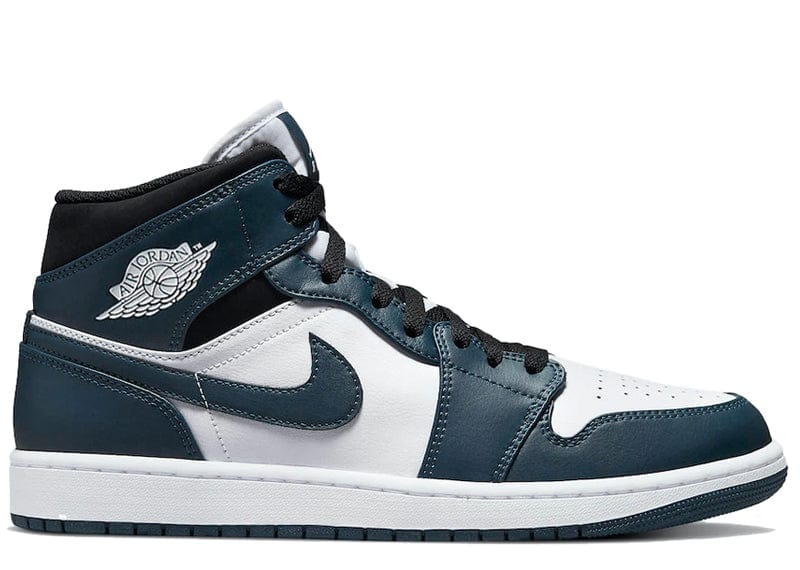 Air jordan 1 mid navy on sale