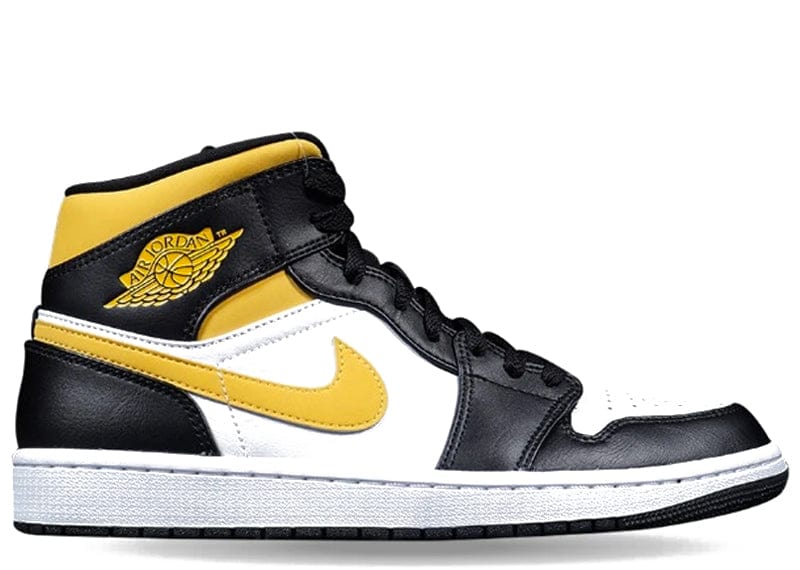 Jordan 1 Mid White Pollen Black – Court Order