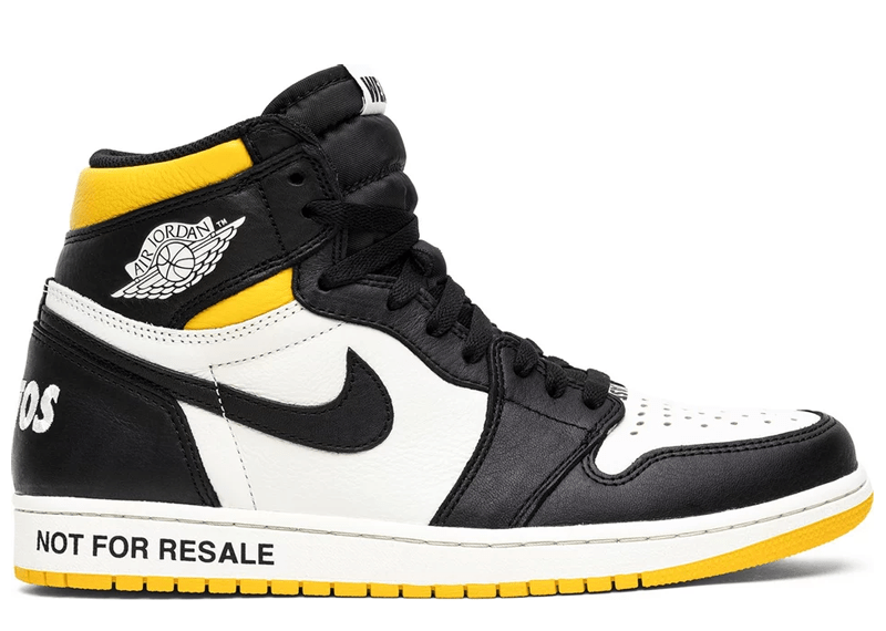 Jordan 1 Retro High Not for Resale Varsity Maize