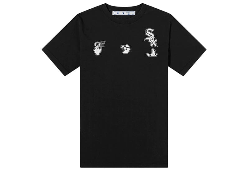 Off-White x MLB Chicago White Sox T-Shirt Black/White – Court Order
