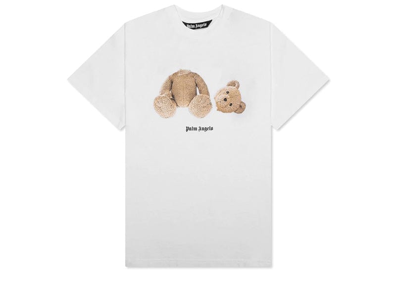Palm Angels Bear Classic T-Shirt White/Brown – Court Order