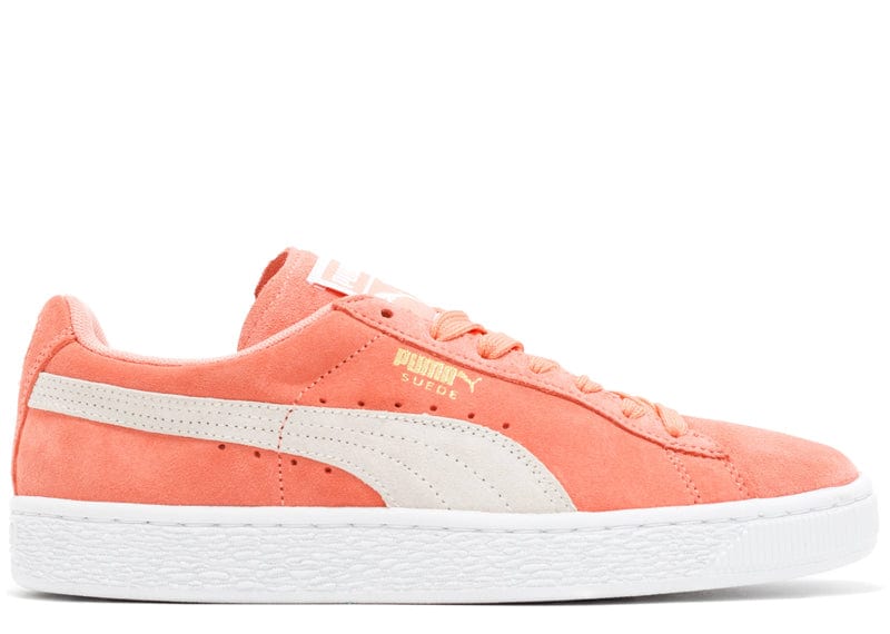 Puma suede sales orange women