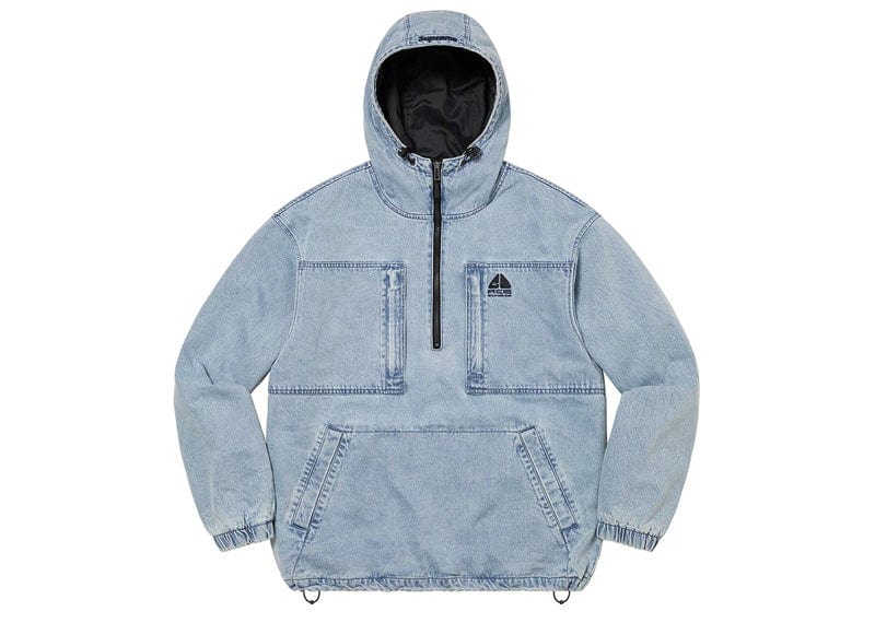 Supreme Nike ACG Denim Pullover Washed Blue – Court Order