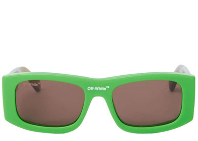 Off-White Lucio Sunglasses Green/Brown