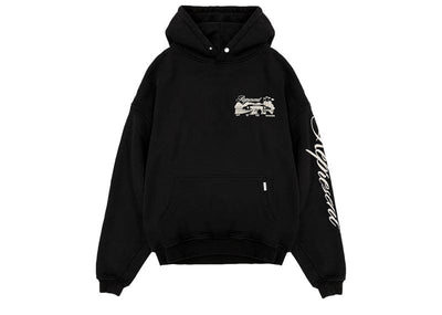 Represent Raceway Hoodie Jet Black