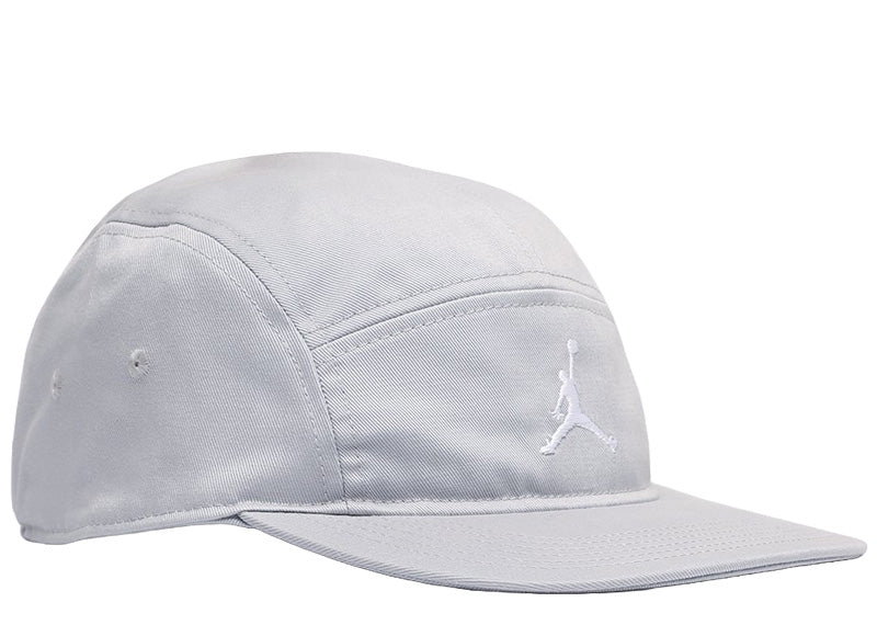 Jordan Fly Flat Bill Cap - Light Smoke Grey/White