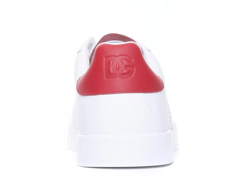 Dolce & Gabbana Calfskin Portofino White Red