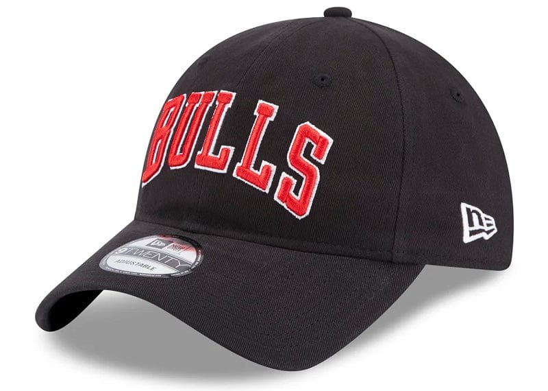 Chicago Bulls 9TWENTY Team Script Black Cap