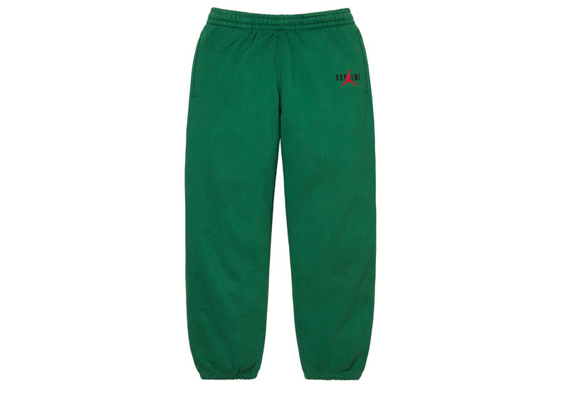 Supreme Jordan Sweatpant (FW24) Green