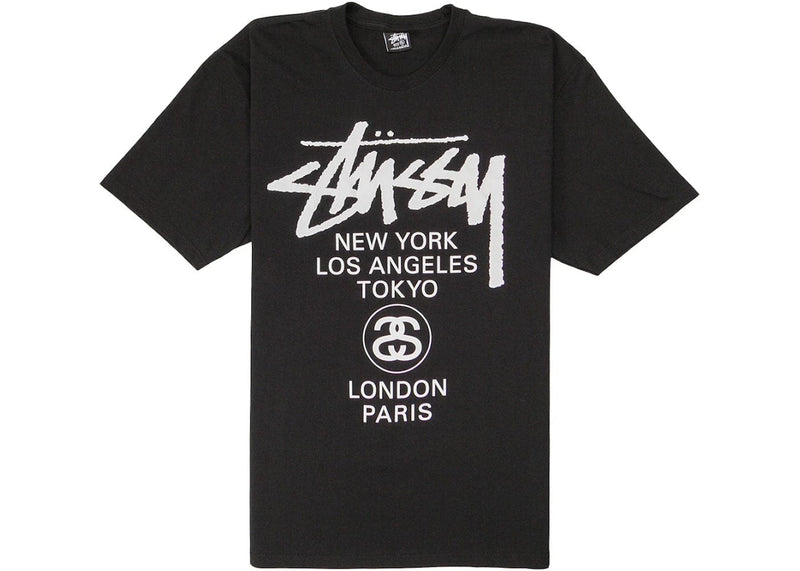 Stussy World Tour T-shirt Black