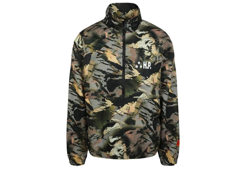 Heron Preston Camouflage Tape Windbreaker Camo Green