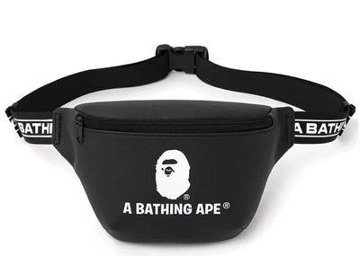 A Bathing Ape Accessories Bape Black Fanny Pack