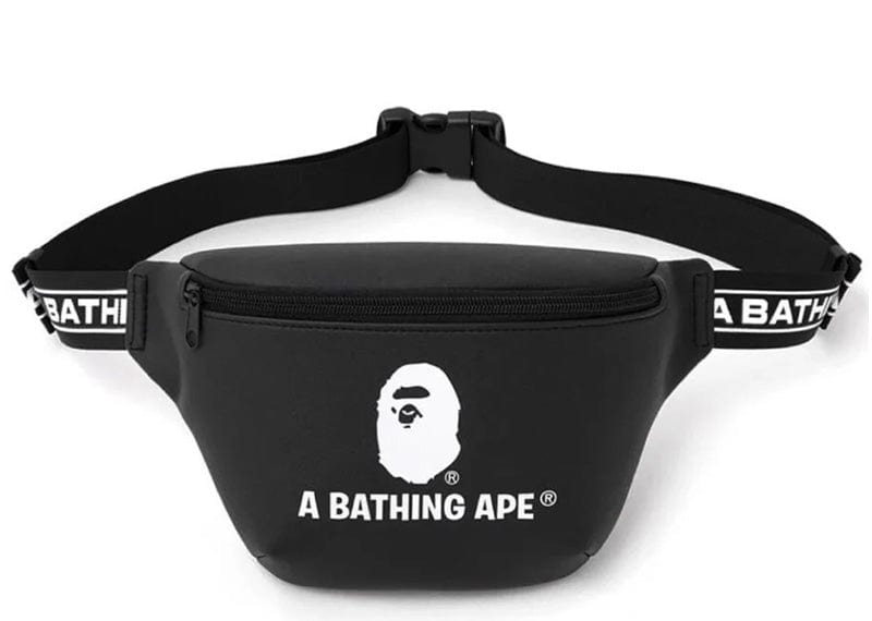 A Bathing Ape Accessories Bape Black Fanny Pack