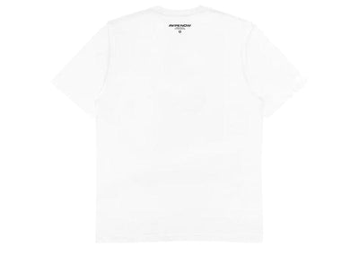 AAPE Streetwear A Bathing Ape AAPE Now Embroidered Badge Tee White