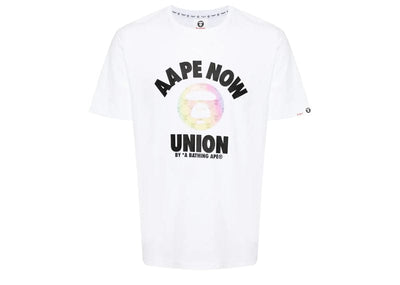 AAPE Streetwear AAPE By A Bathing Ape Union Tee White