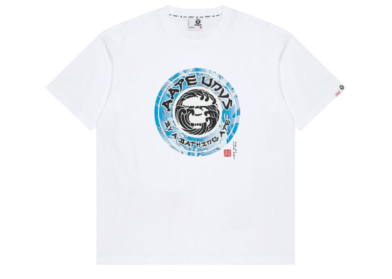 AAPE STREETWEAR AAPE JAPAN BY A BATHING APE T-SHIRT - White