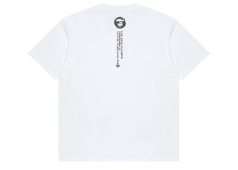 AAPE STREETWEAR AAPE JAPAN BY A BATHING APE T-SHIRT - White