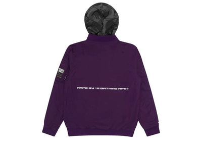 AAPE Streetwear AAPE Lightweight Reversible Jacket Purple