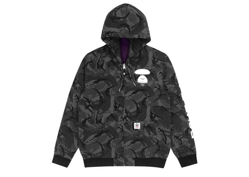AAPE Streetwear AAPE Lightweight Reversible Jacket Purple