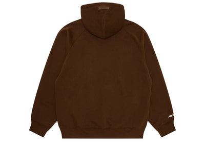AAPE Streetwear AAPE Now Moonface Logo Hoodie Brown
