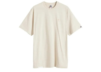 AAPE Streetwear AAPE One Point Tee Beige