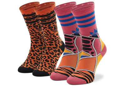Adidas Streetwear adidas Originals Collab Crew Socks 2 Pairs - Multicolor