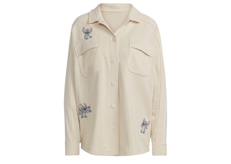 Adidas Streetwear Adidas Originals Disney Lilo & Stitch Beige Women Cardigan