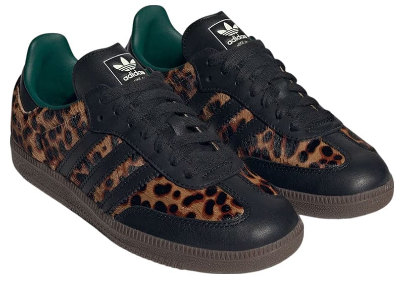 adidas Samba OG Black Green Leopard (Women's) – Court Order