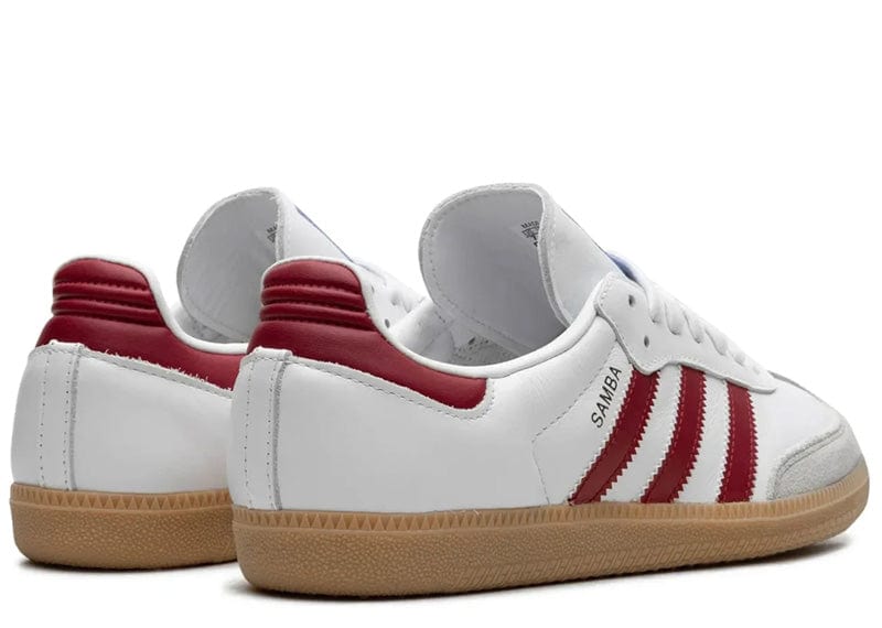 adidas Sneakers adidas Samba OG White Burgundy Gum