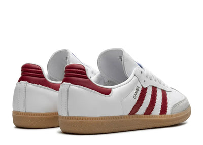 adidas sneakers adidas Samba OG White Burgundy Gum