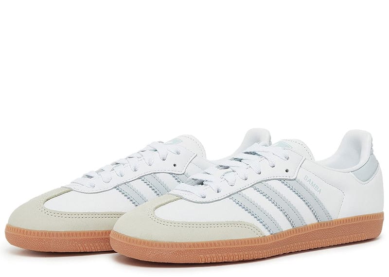 adidas Samba OG White Halo Blue Gum (Women's) – Court Order