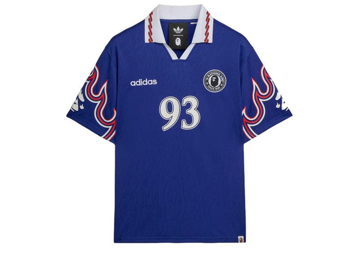 adidas x BAPE Flame Jersey Blue – Court Order