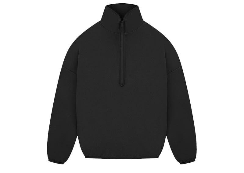 Adidas streetwear Adidas x Fear of God Athletics Suede Fleece Zip Sweatshirt - Black