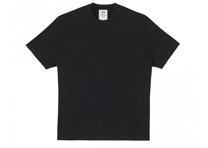 adidas streetwear adidas Y-3 Classic Logo Tee Black