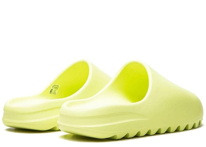 yeezy green glow slides