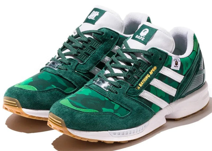 adidas ZX 8000 Bape Undefeated Green Court Order