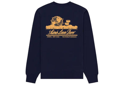 Aime Leon Dore streetwear Aime Leon Dore Unisphere Crewneck Sweatshirt Navy
