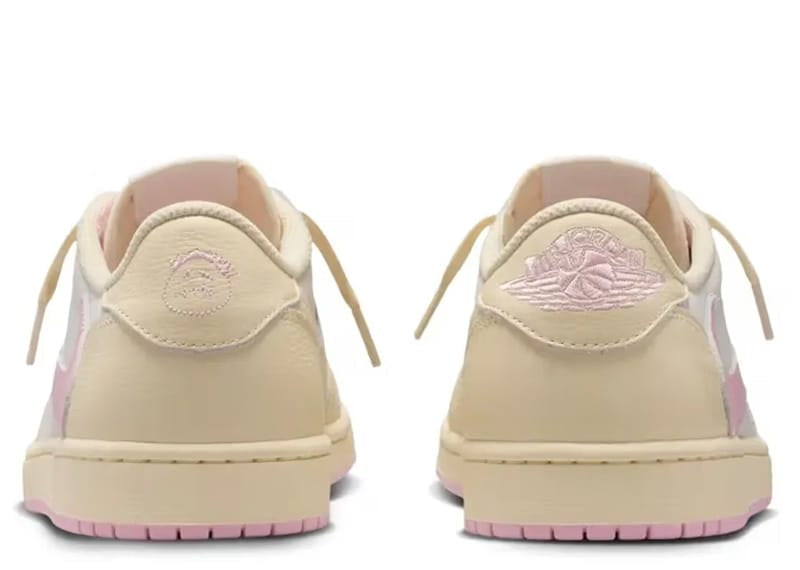 Air Jordan 1 Retro Low OG SP Travis Scott Muslin Shy Pink – Court