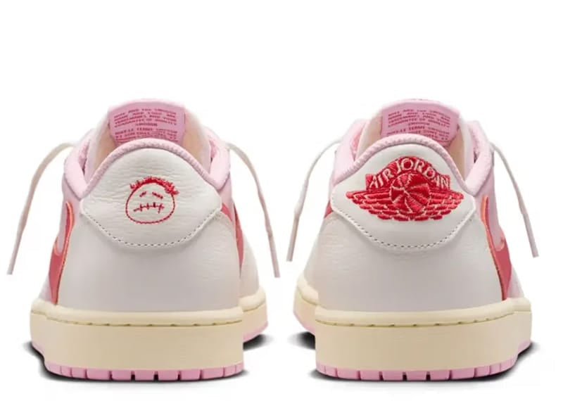 Travis Scott Nike Jordan 1 トロピカルピンク　19cm Air Jordan 1 Retro Low OG SP Travis Scott Sail Tropical Pink