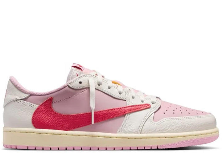 エアジョーダン 1LOW xトラヴィススコット Tropical Pink Air Jordan 1 Retro Low OG SP Travis Scott Sail Tropical Pink