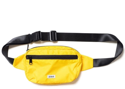 Alife Accessories Alife Yellow Nylon Waist Bag