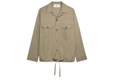 Ami Streetwear AMI Drawstring Over-Shirt Dust